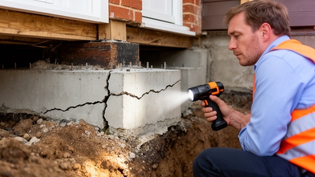 Structural problems and subsidence